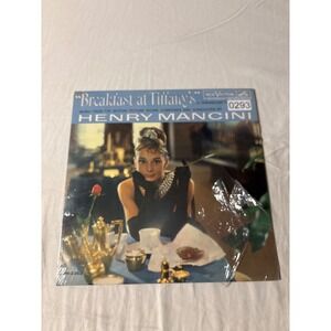 RCA Victor Breakfast at Tiffany's Vinyl LP 12" Black Good Henry Mancini LPM-2362